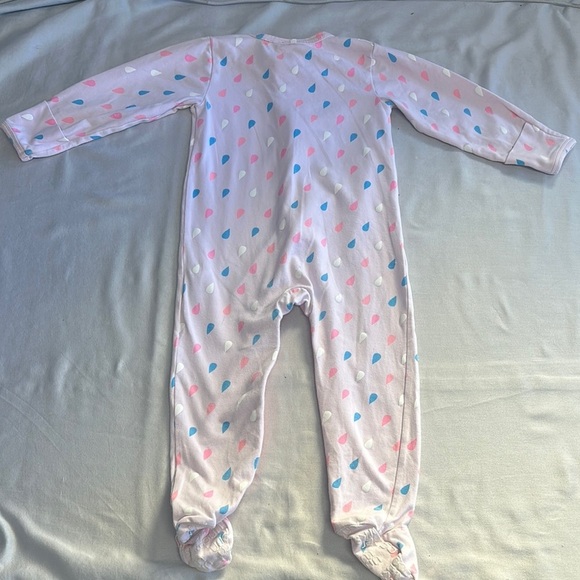 Under works - Magic Moments Convertible Pink Polka Dot Onesie Sleeper - Picture 5 of 6